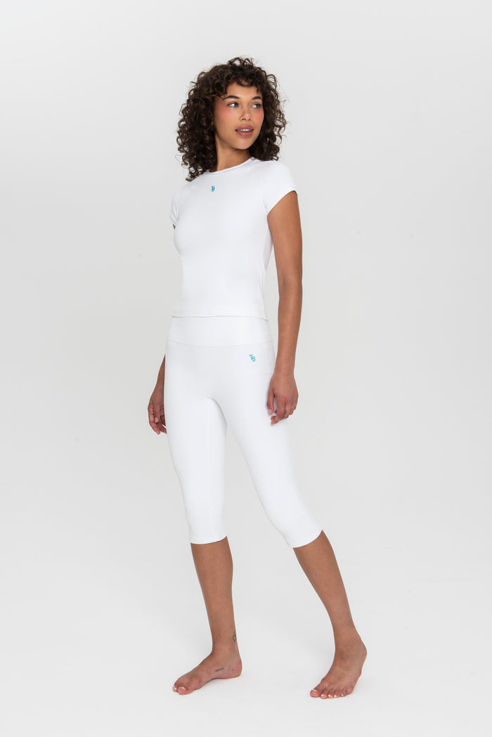 VARSITY CAPRI WHITE/TEAL