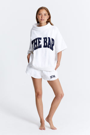 
                  
                    Load image into Gallery viewer, TERRY SHORTS - WHITE
                  
                