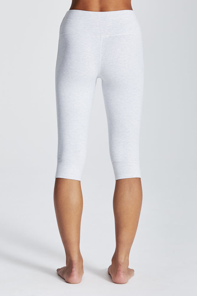 
                  
                    Load image into Gallery viewer, BROOKE CAPRI LEGGING LT HEATHER GREY/ BLUSH
                  
                