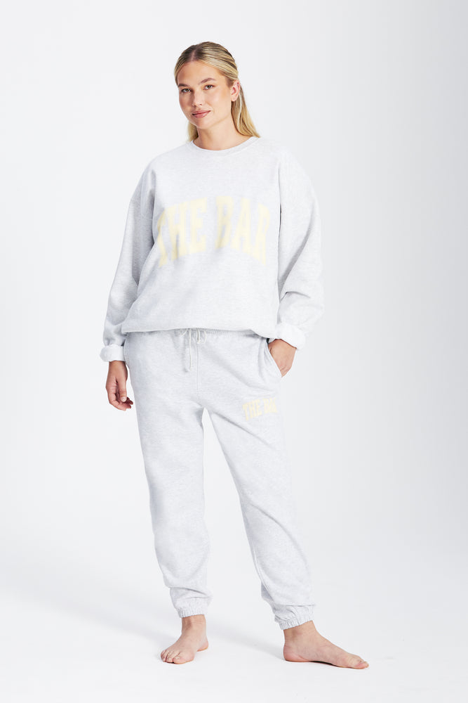 
                  
                    Load image into Gallery viewer, VARSITY SWEATPANTS LT HEATHER GREY
                  
                
