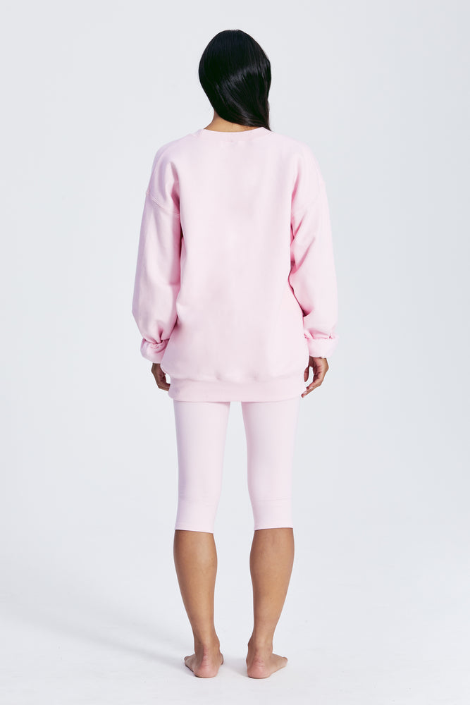 
                  
                    Load image into Gallery viewer, VARSITY SWEATSHIRT BLUSH
                  
                
