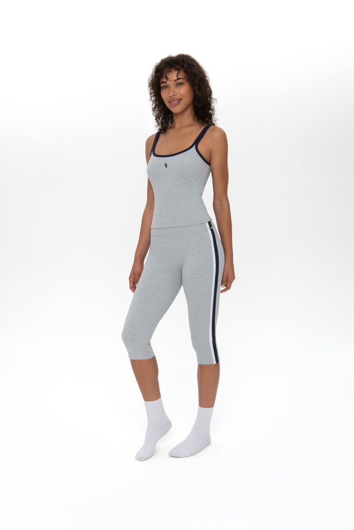 CONTRAST TANK TOP ASPHALT