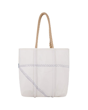 
                  
                    Load image into Gallery viewer, SEA BAGS MAINE FOR THE BAR WHITE/NAVY
                  
                