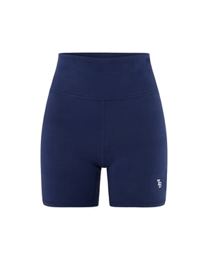 
                  
                    Load image into Gallery viewer, VARSITY BIKER SHORT NAVY
                  
                