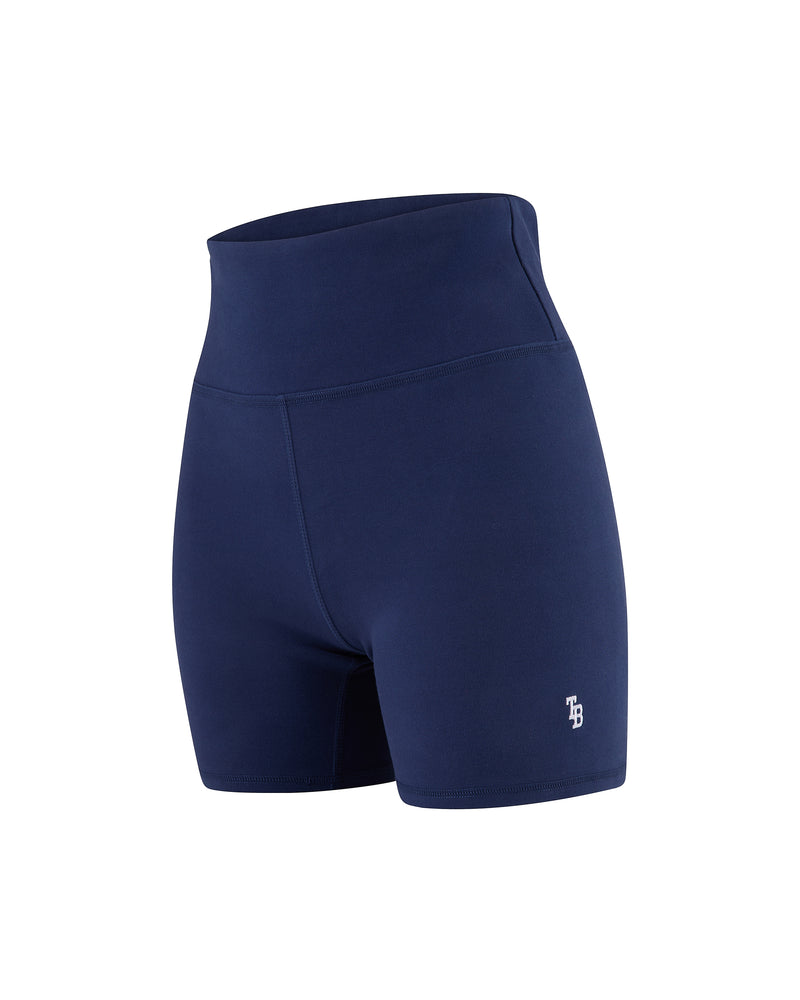 
                  
                    Load image into Gallery viewer, VARSITY BIKER SHORT NAVY
                  
                