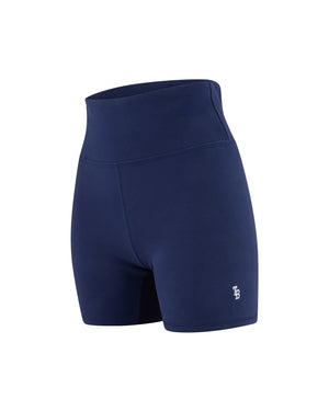 
                  
                    Load image into Gallery viewer, VARSITY BIKER SHORT NAVY
                  
                