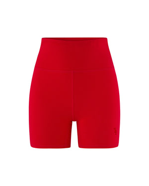 
                  
                    Load image into Gallery viewer, VARSITY BIKER SHORT RED
                  
                