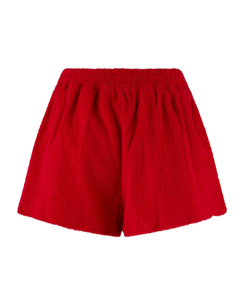 
                  
                    Load image into Gallery viewer, TERRY SHORTS - RED
                  
                