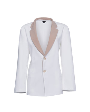 
                  
                    Load image into Gallery viewer, JOEY BLAZER WHITE/TAN
                  
                