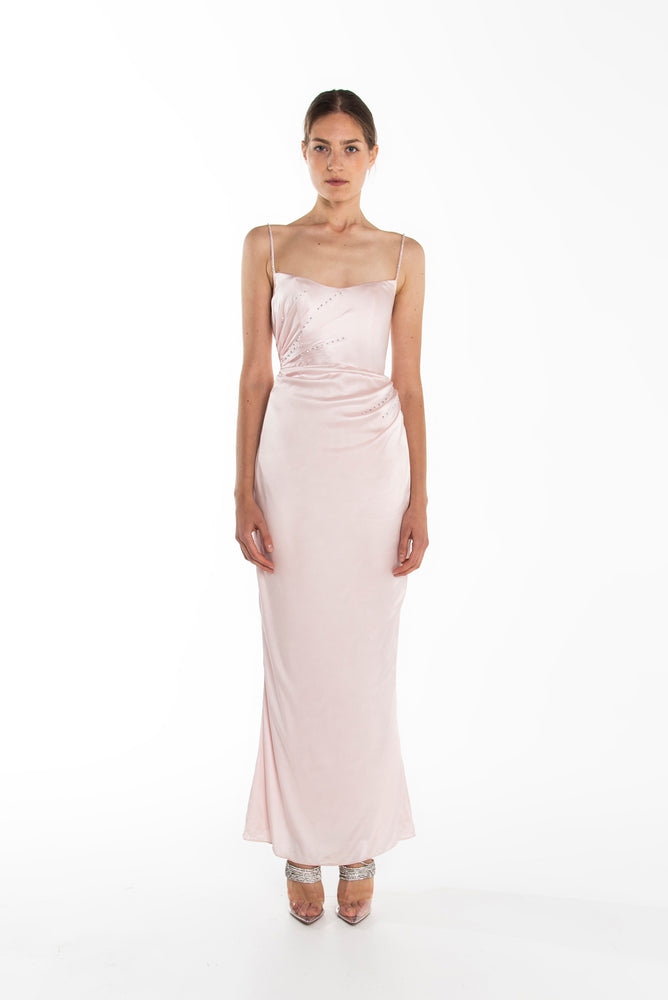 
                  
                    Load image into Gallery viewer, YVES GOWN ROSE
                  
                