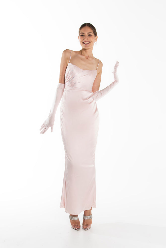 
                  
                    Load image into Gallery viewer, YVES GOWN ROSE
                  
                